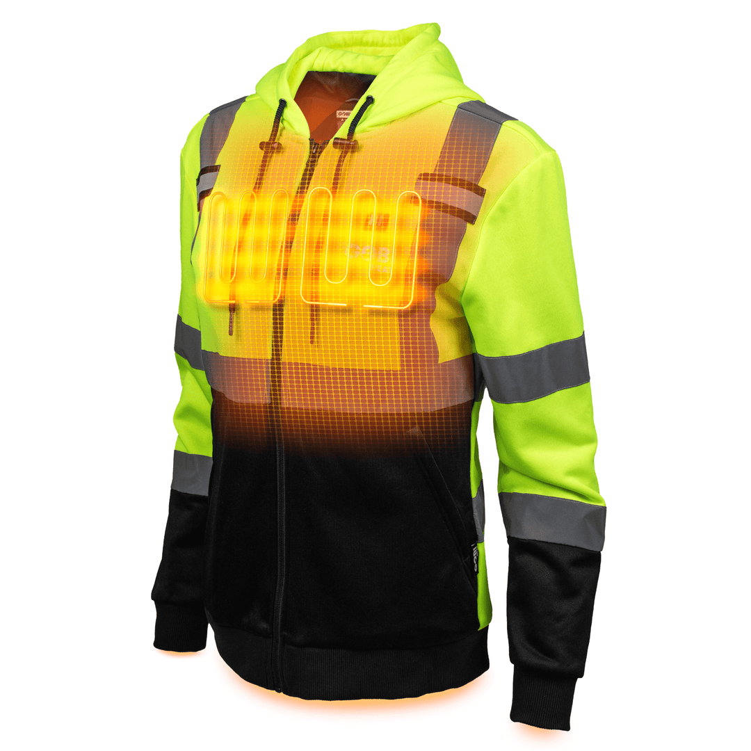 Gobi Heat Beam Women's Workwear Heated High-Vis Hoodie