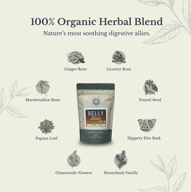 Herbal Belly Bliss Gut Renewal Tea
