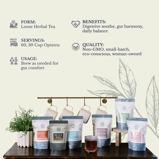 Herbal Belly Bliss Gut Renewal Tea