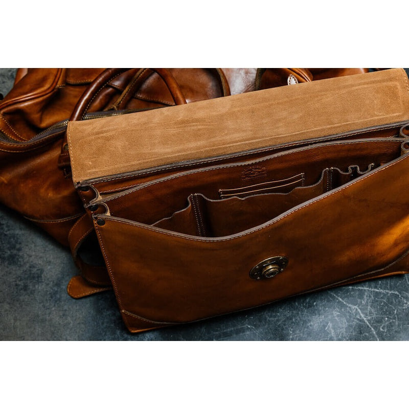 Benjamin Leather Briefcase