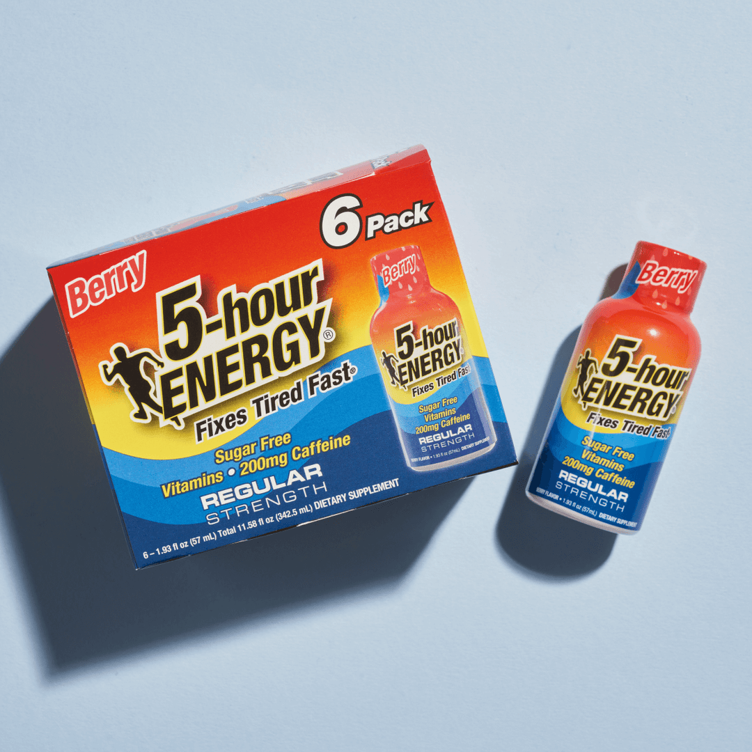 5-hour Energy Berry Flavor Regular Strength 5-hour ENERGY Shots