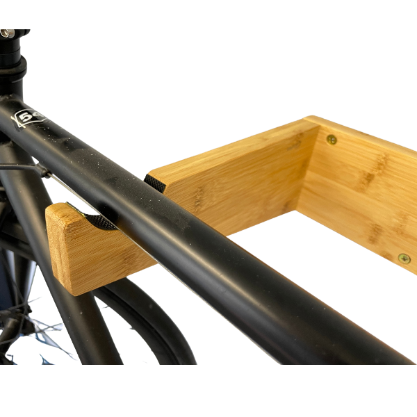 COR Surf Bamboo Bike Mount with Removeable Shelf