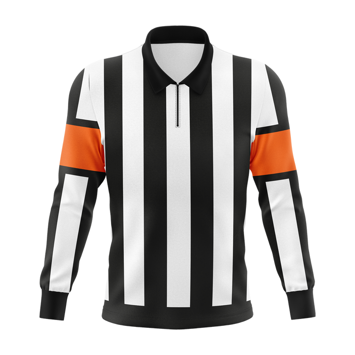 Sublimated Hockey Referee Jersey - Lightweight & Breathable