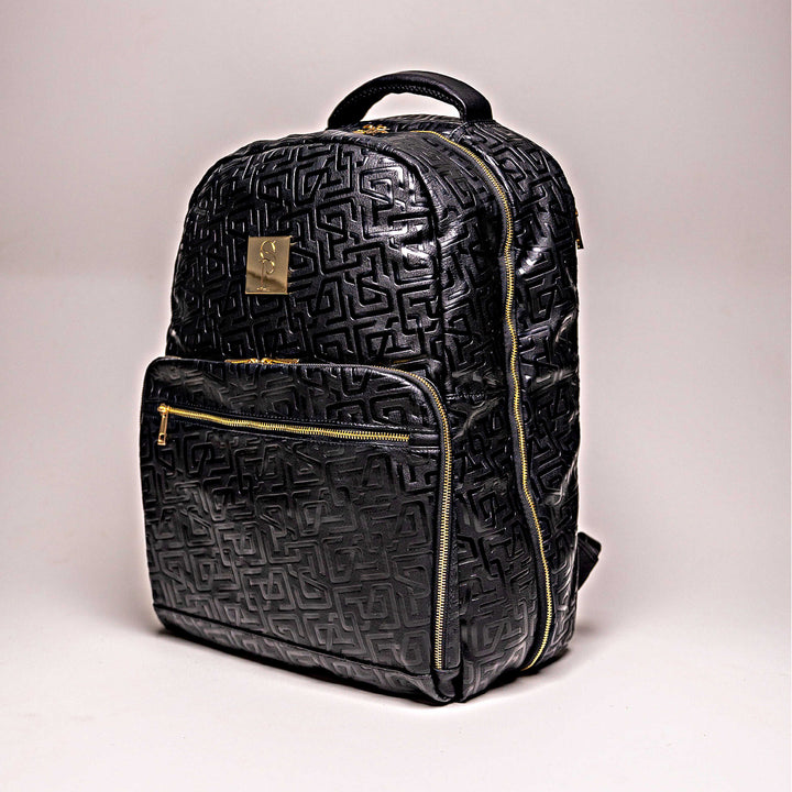 Sole Premise Black Monogram Leather Daily Commuter Bag 150 Made
