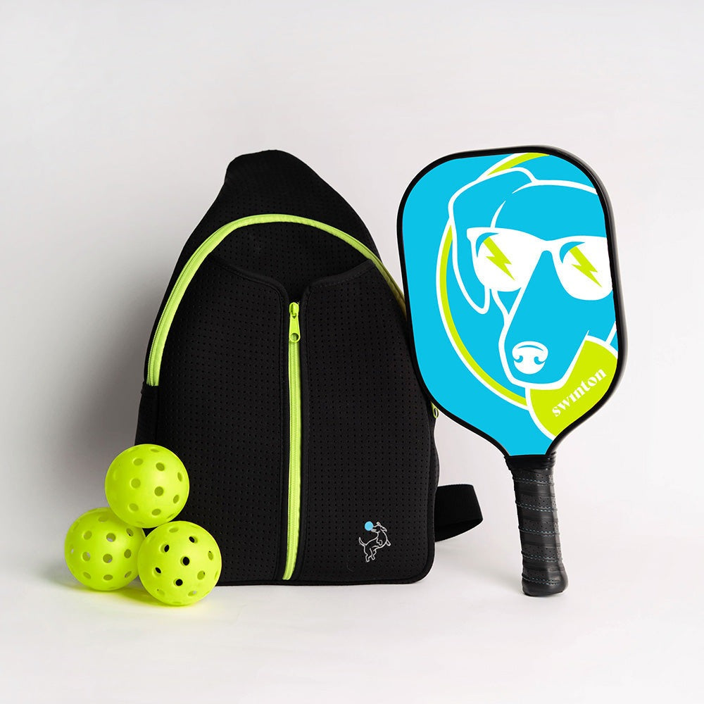 Swinton Pickleball Hero Blue Dog Pickleball Paddle