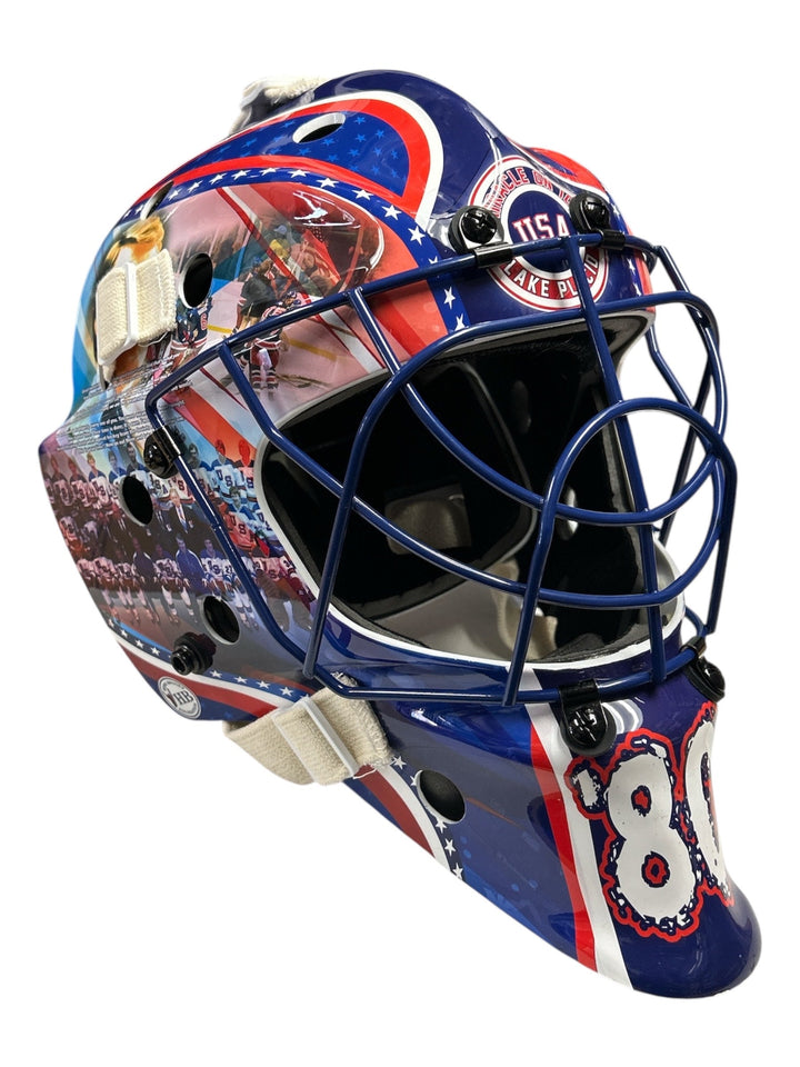 USA Hockey Miracle on Ice 1980 Goalie Mask Collectible