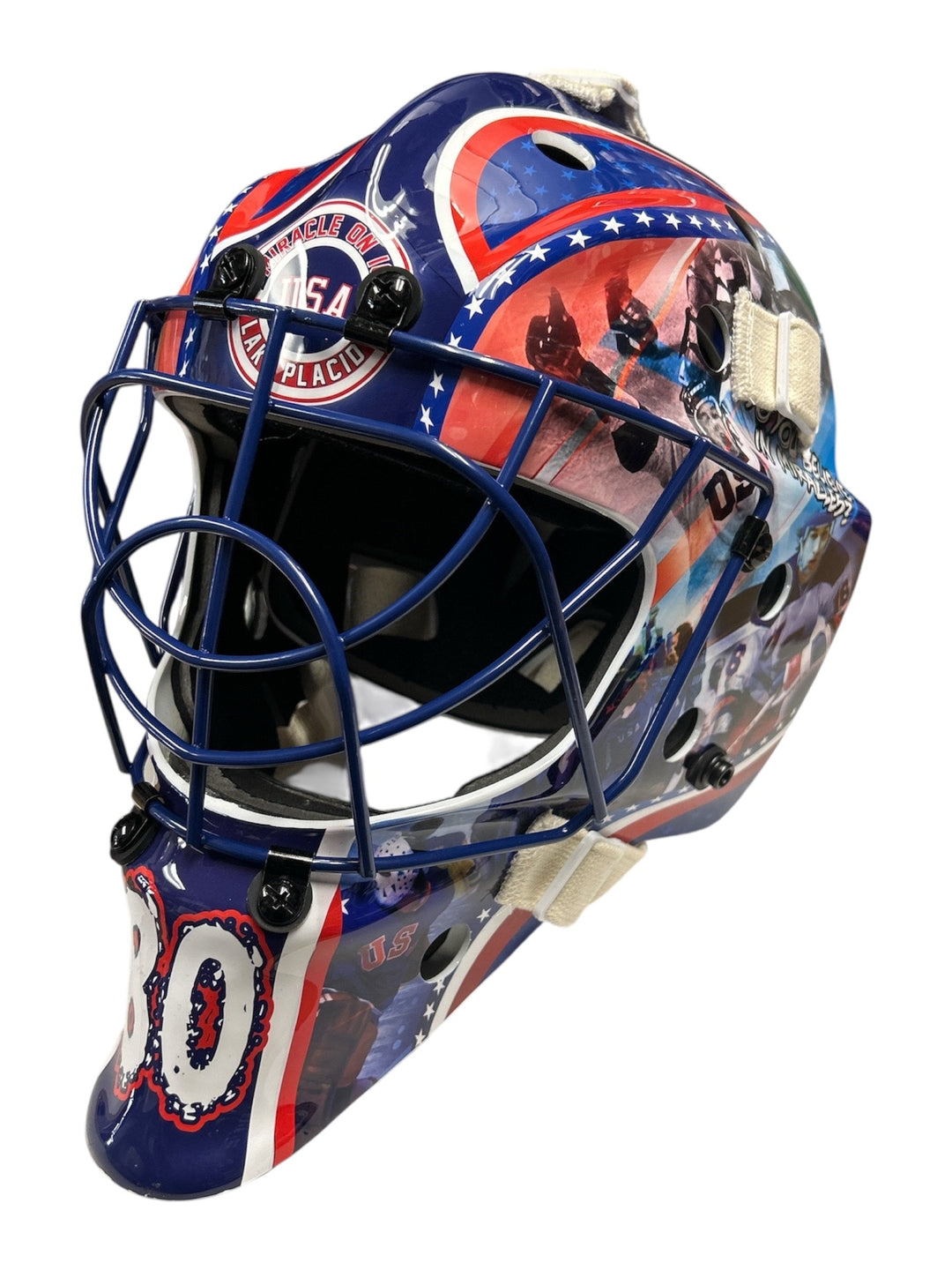 USA Hockey Miracle on Ice 1980 Goalie Mask Collectible