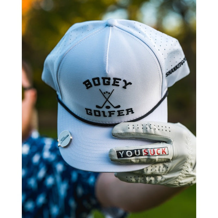 Shank it Golf Bogey Golfer Golf Rope Hat