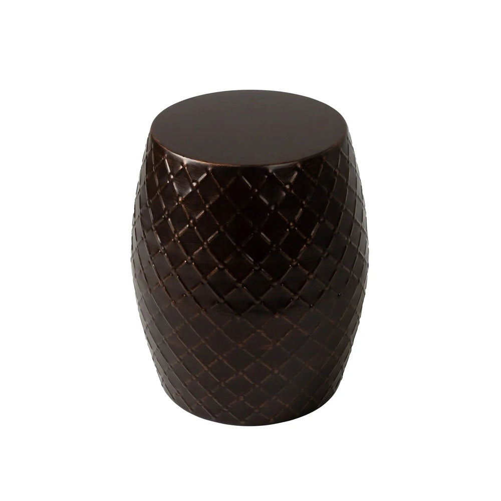 Braga Metal Stool Table Container for Versatile Use