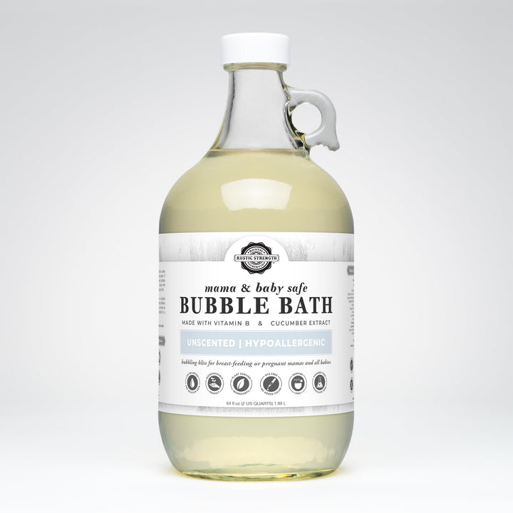 Rustic Strength Bubble Bath | Mama + Baby Safe