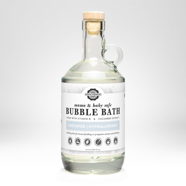 Rustic Strength Bubble Bath | Mama + Baby Safe