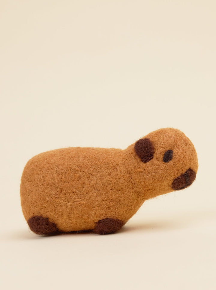 Capybara Wool Dog Toy for Fun & Eco-Friendly Play