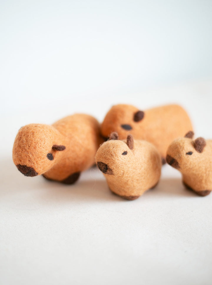 Capybara Wool Dog Toy for Fun & Eco-Friendly Play