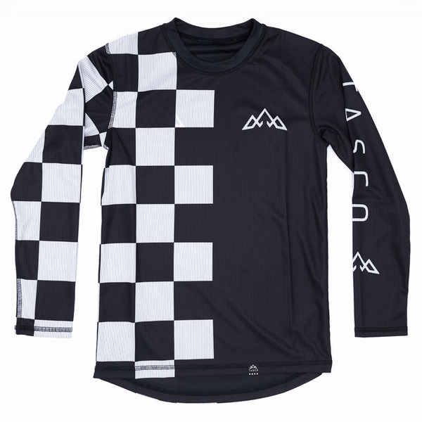 TASCO MTB Mullet Reversible Ride Jersey L/S - Checkmate