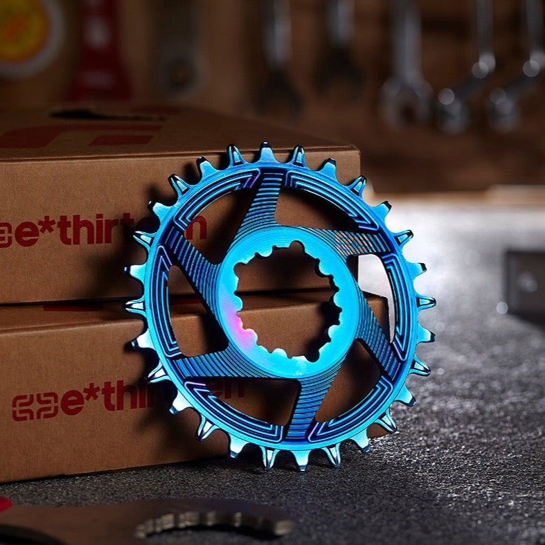 e*thirteen Helix Race 3-Bolt Direct Mount Chainring SRAM® crank compatible