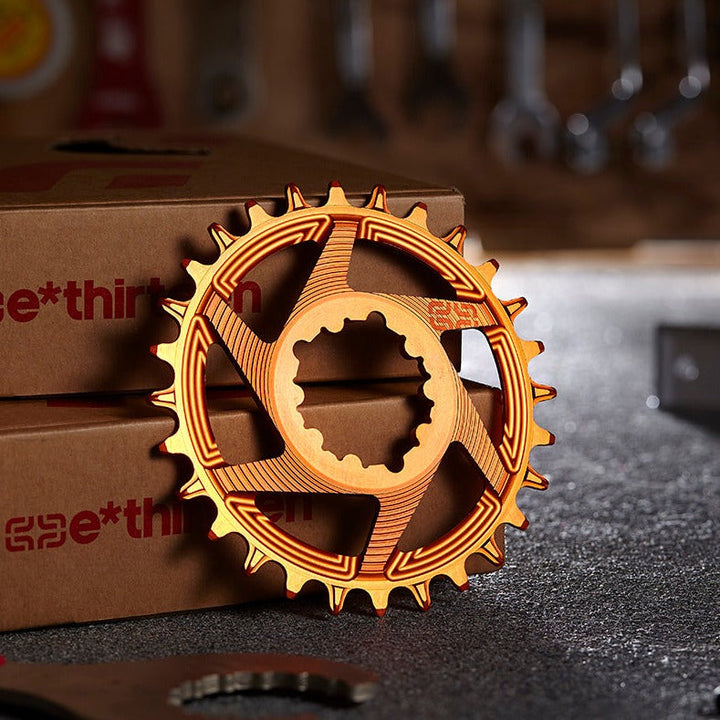 e*thirteen Helix Race 3-Bolt Direct Mount Chainring SRAM® crank compatible