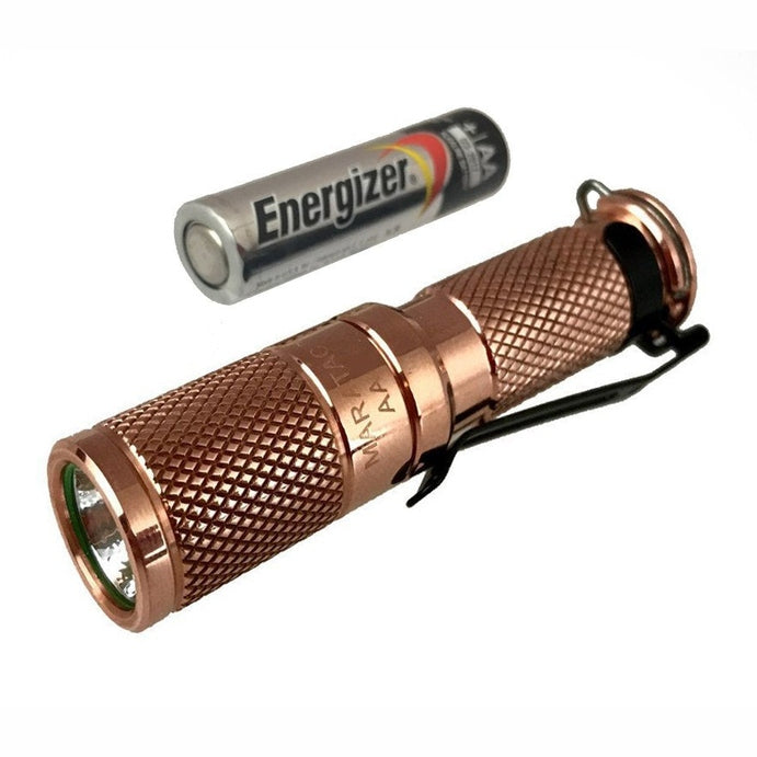 CountyComm AA Copper Flashlight by Maratac® REV 6