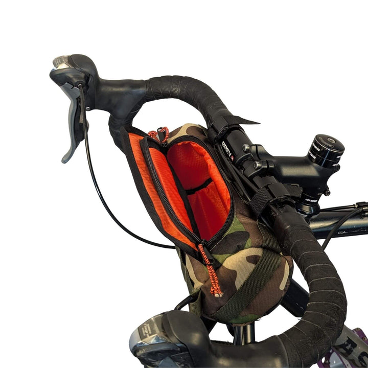 Bigmouth Burrito Handlebar Bag - Blazin Camo
