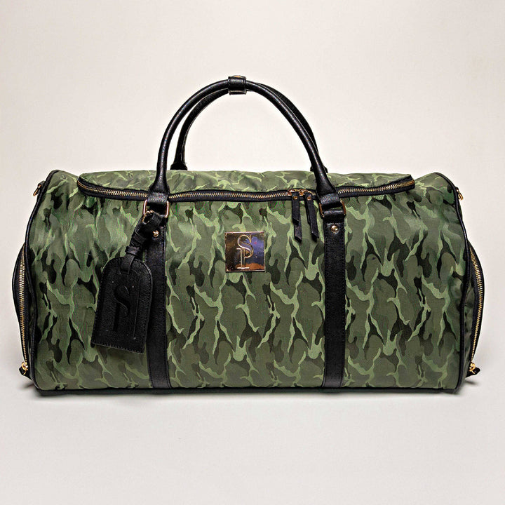 Sole Premise Green Camo Duffle Bag (New Weekender Design)