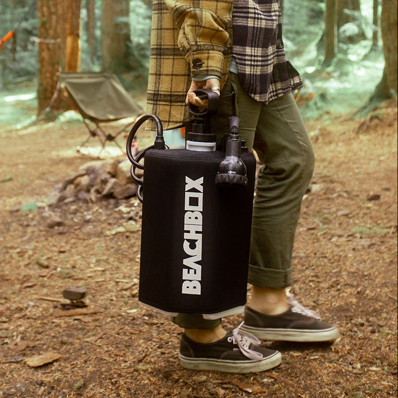 BeachBox Portable Shower Tank 'Black'