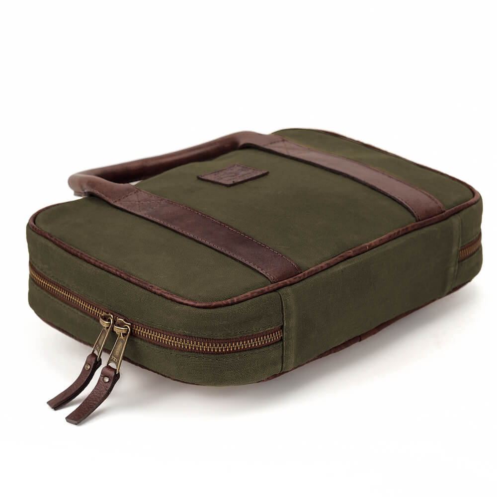 White Wing Waxed Canvas Deluxe Pistol Case