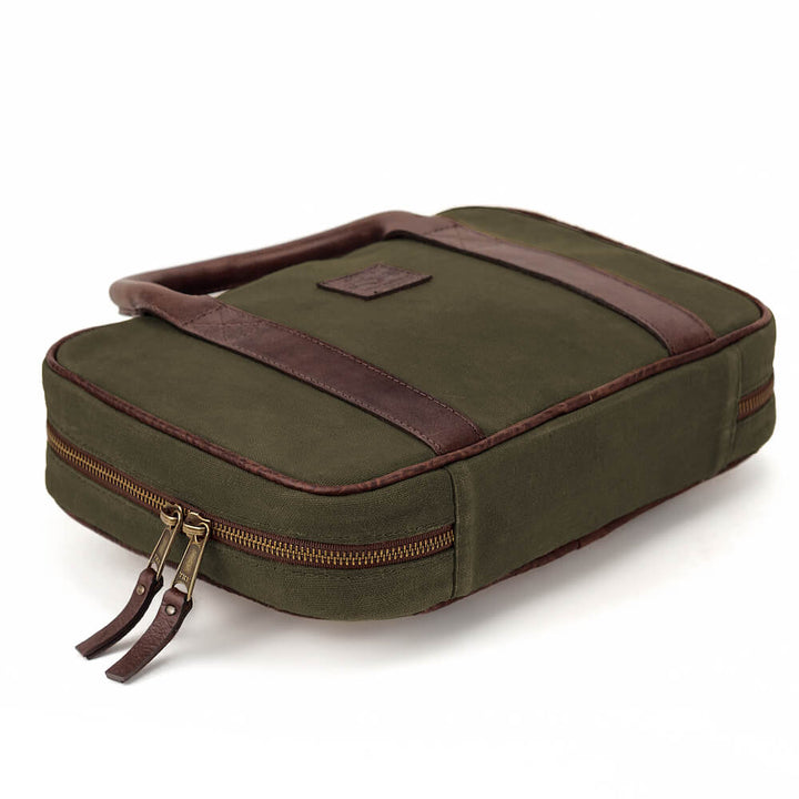 White Wing Waxed Canvas Deluxe Pistol Case