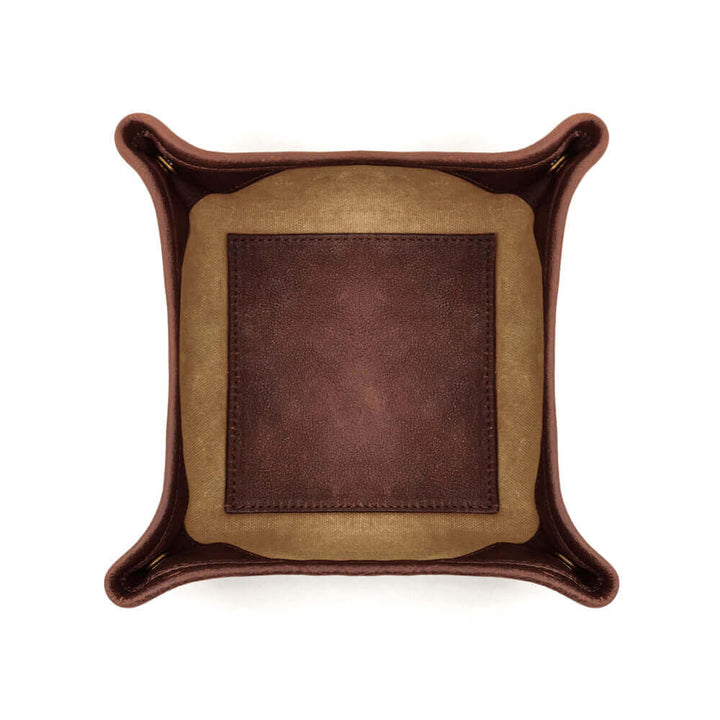 Campaign Waxed Canvas Desk Caddy