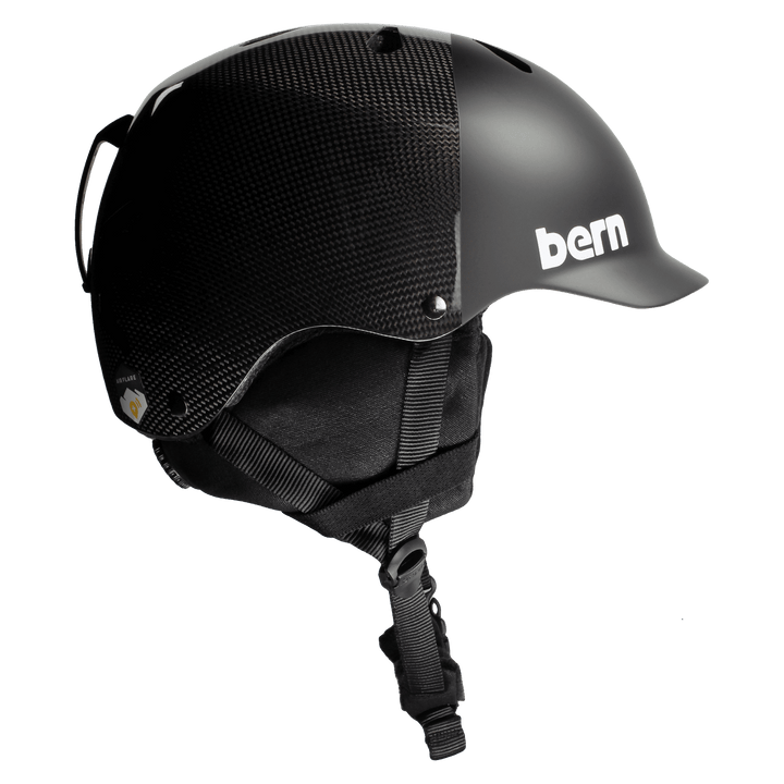 Bern Helmets Watts Carbon Fiber Asian Fit Winter Helmet