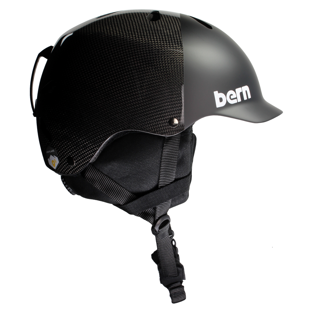 Bern Helmets Watts Carbon Fiber Asian Fit Winter Helmet Barn Deal