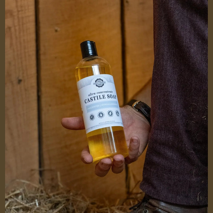 Rustic Strength Castile Soap - Ultra Concentrate | Unscented
