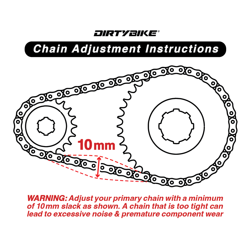 219 RK Primary Belt to Chain Conversion Kit | Non-Sealed | Surron LBX