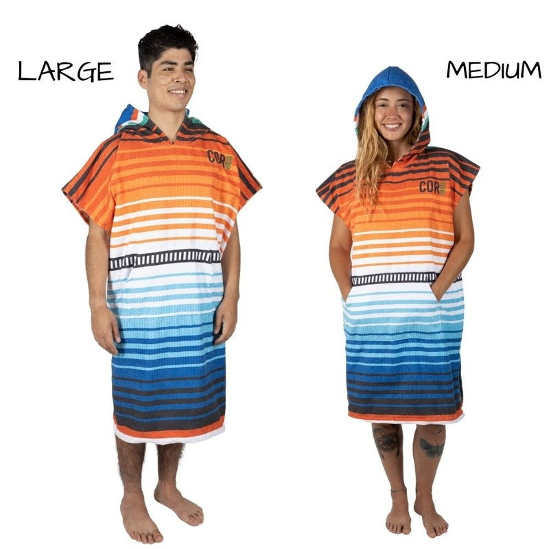 COR Surf Changing Towel Poncho Sarape Adult Large