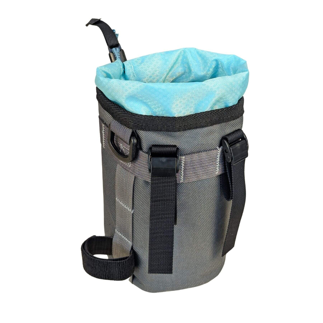 Stem Bag - Charcoal & Influencer Blue