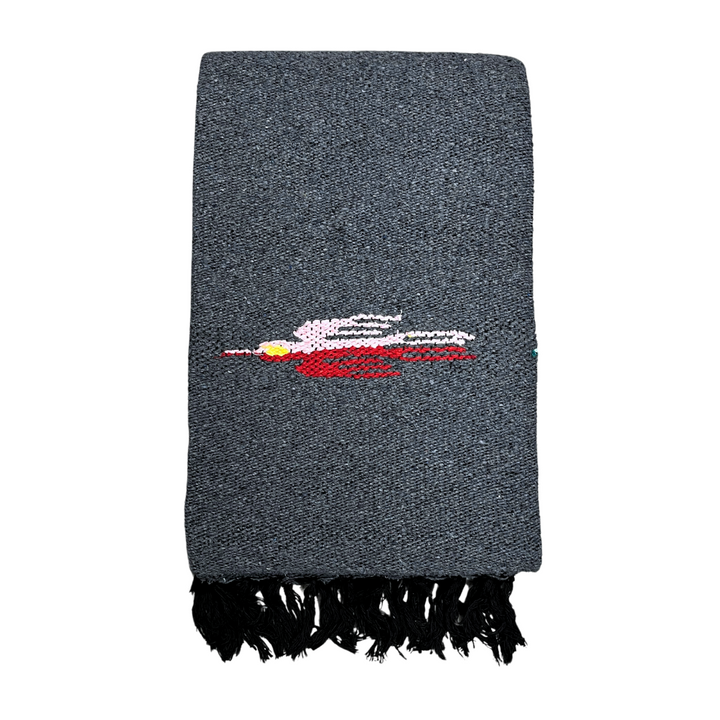 West Path Charcoal Thunderbird Baja Blanket