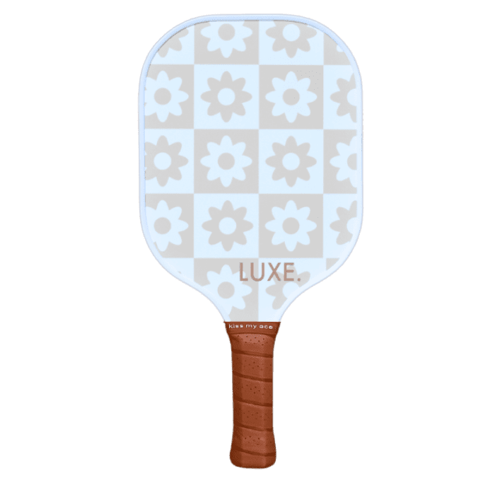 LUXE Checkered Flower Paddle