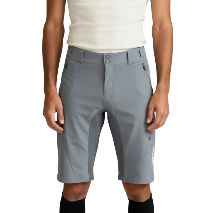 Urban Cycling Men's Gravel Grinder Cyclocross / MTB Shorts - Flex Soft Shell Shorts with Zip Pockets and Vents