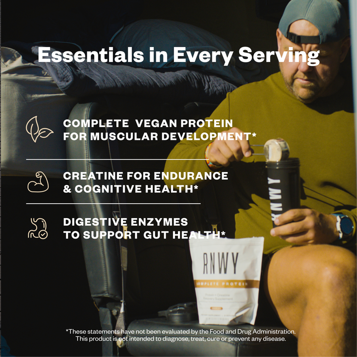 RNWY Complete Protein - Vegan Protein for Athletic Recovery
