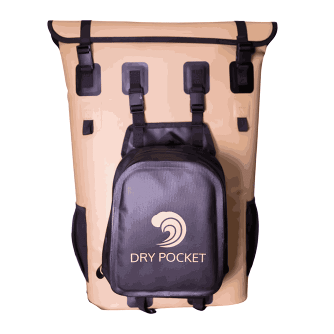 Waterproof Floating Backpack Cooler With Dry Bag