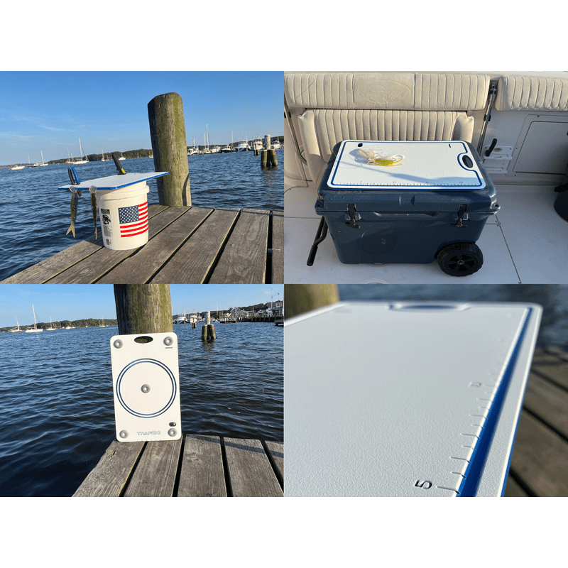 Made in the USA | Premium Bucket or Cooler Fishing Cutting Board