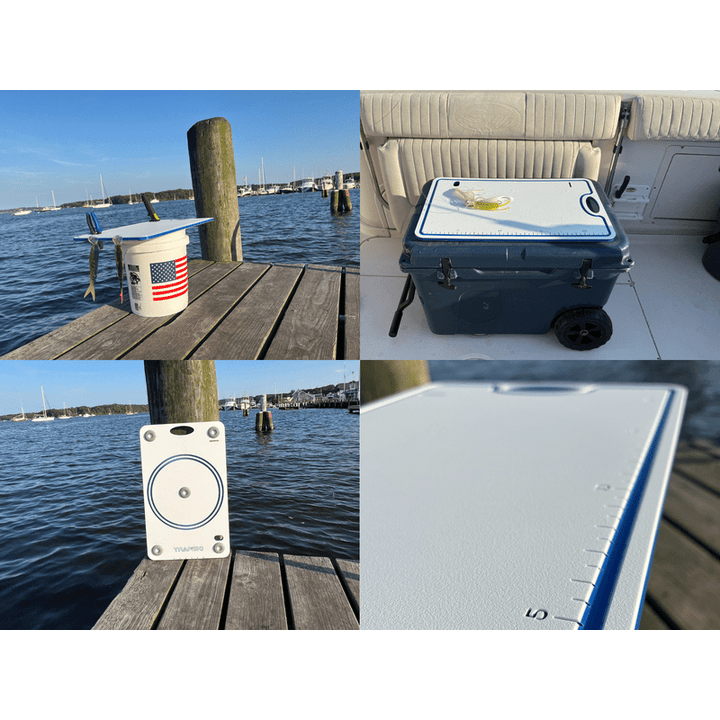 Made in the USA | Premium Bucket or Cooler Fishing Cutting Board