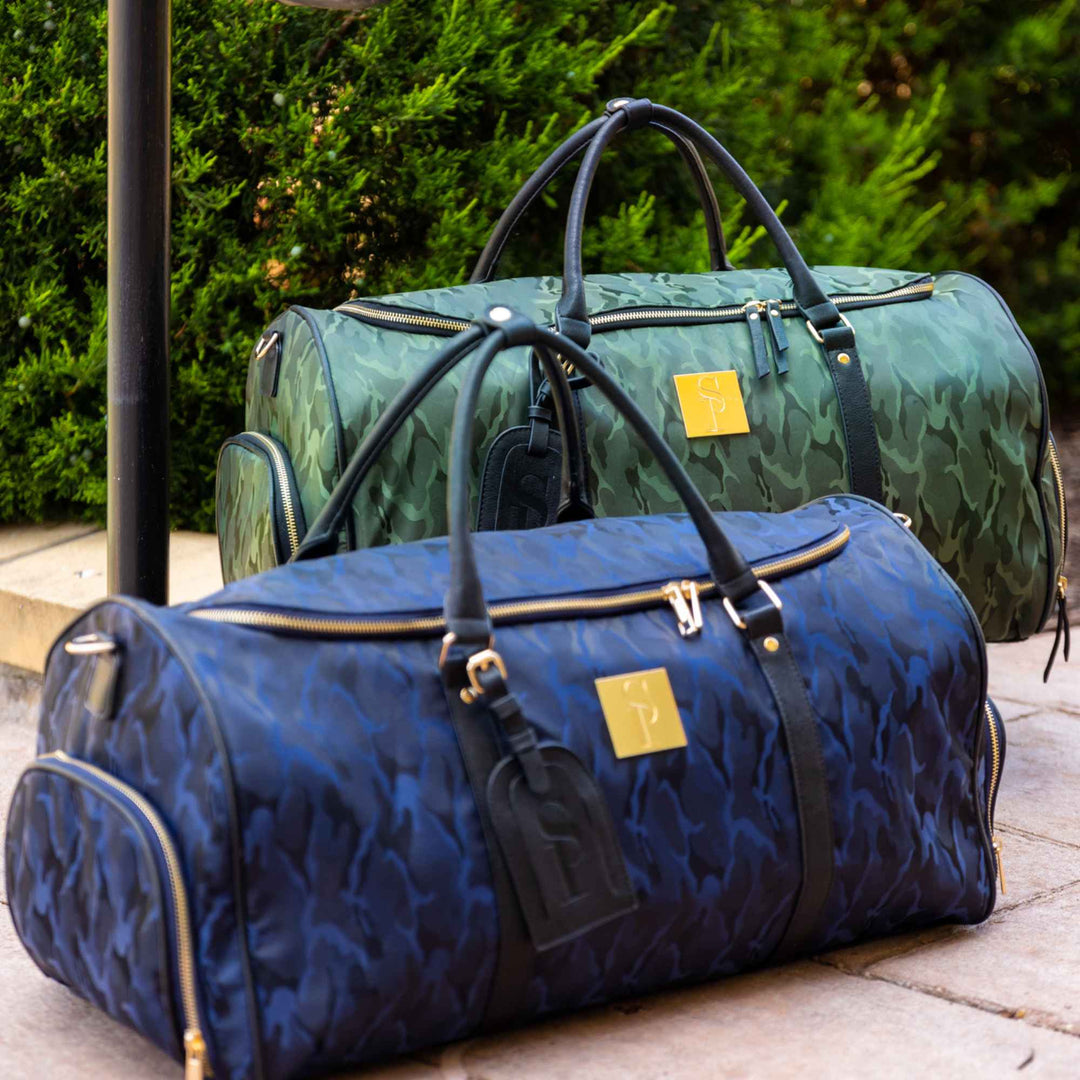 Sole Premise Blue Camo Duffle Bag (New Weekender Design)