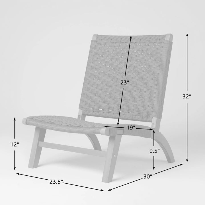 Costa Rica Outdoor Modern Lounge Chair for Stylish Relaxation