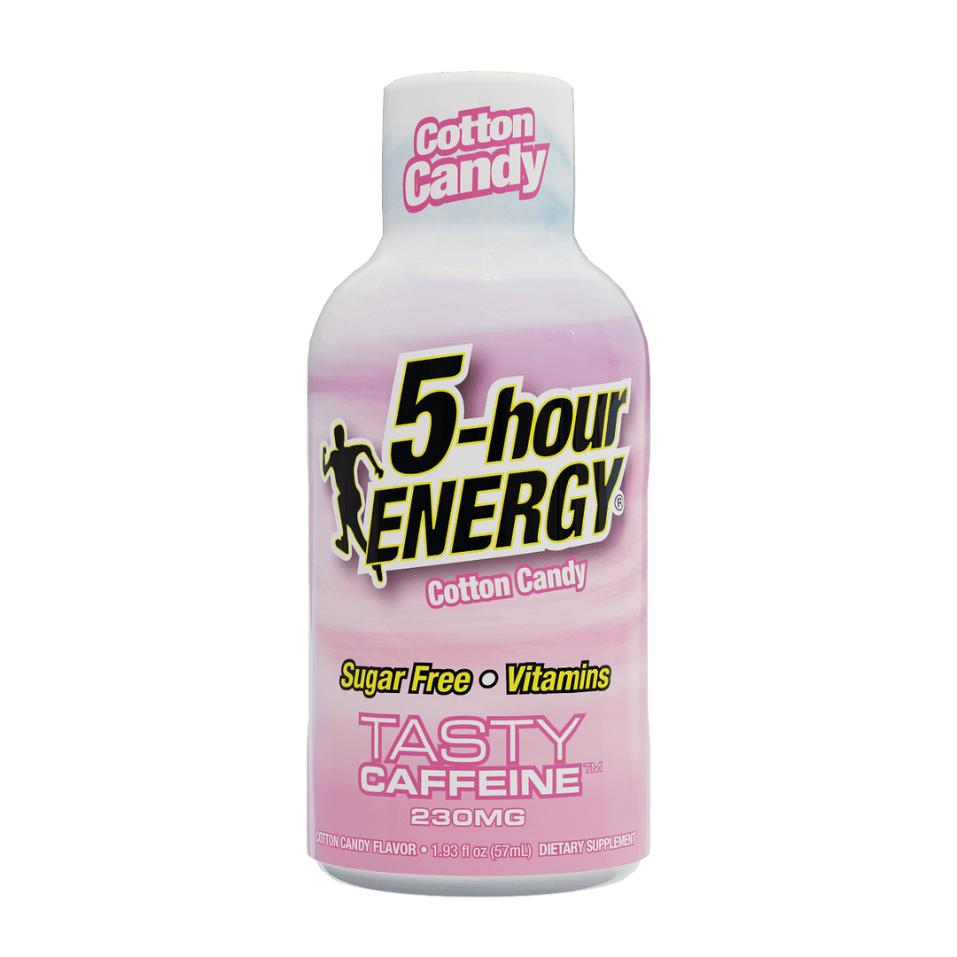24 Pack Cotton Candy 5-hour Energy shots