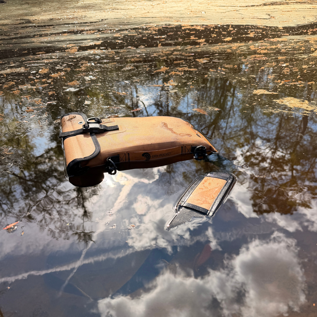 Waterproof Floating Pistol Bag in Coyote Brown