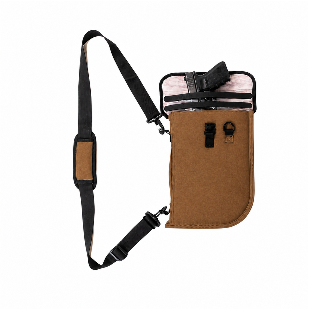 Waterproof Floating Pistol Bag in Coyote Brown