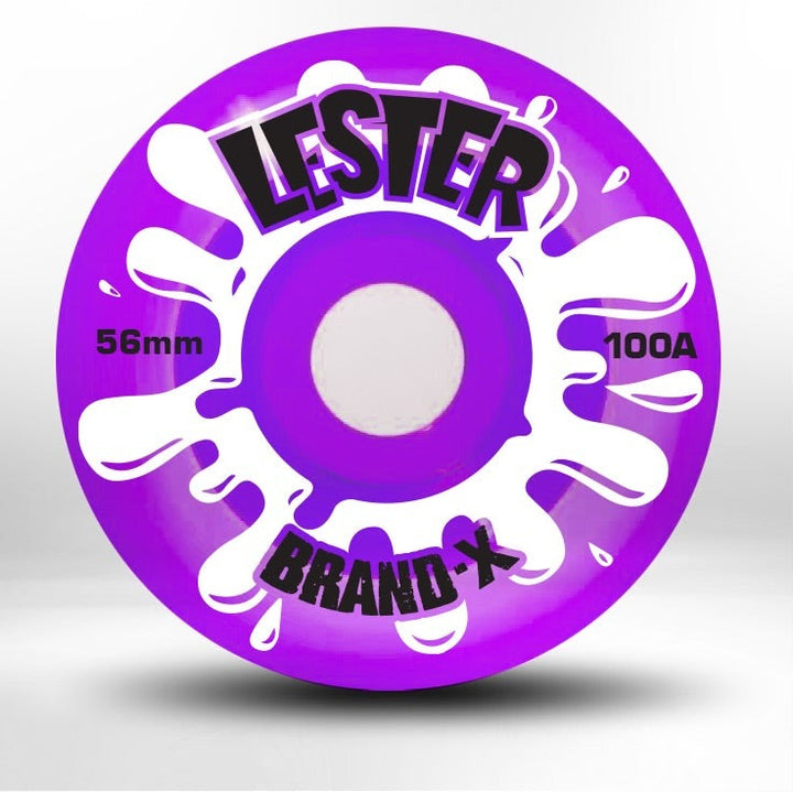 Lester Kasai Transparent Skateboard Wheels 56mm/100a