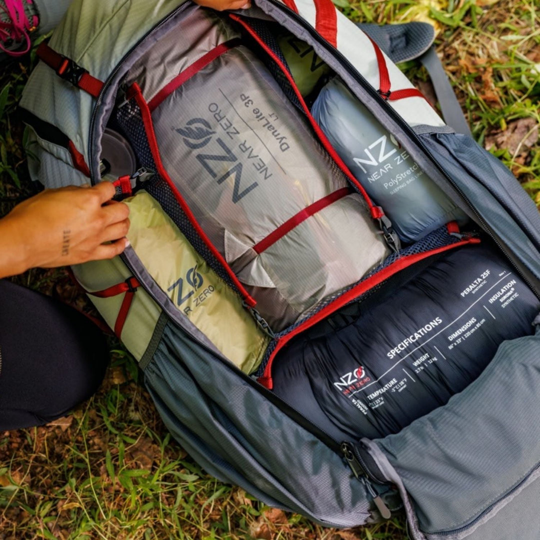 Near Zero Outdoor Gear THE DEAN™ Hiking Backpack 60L
