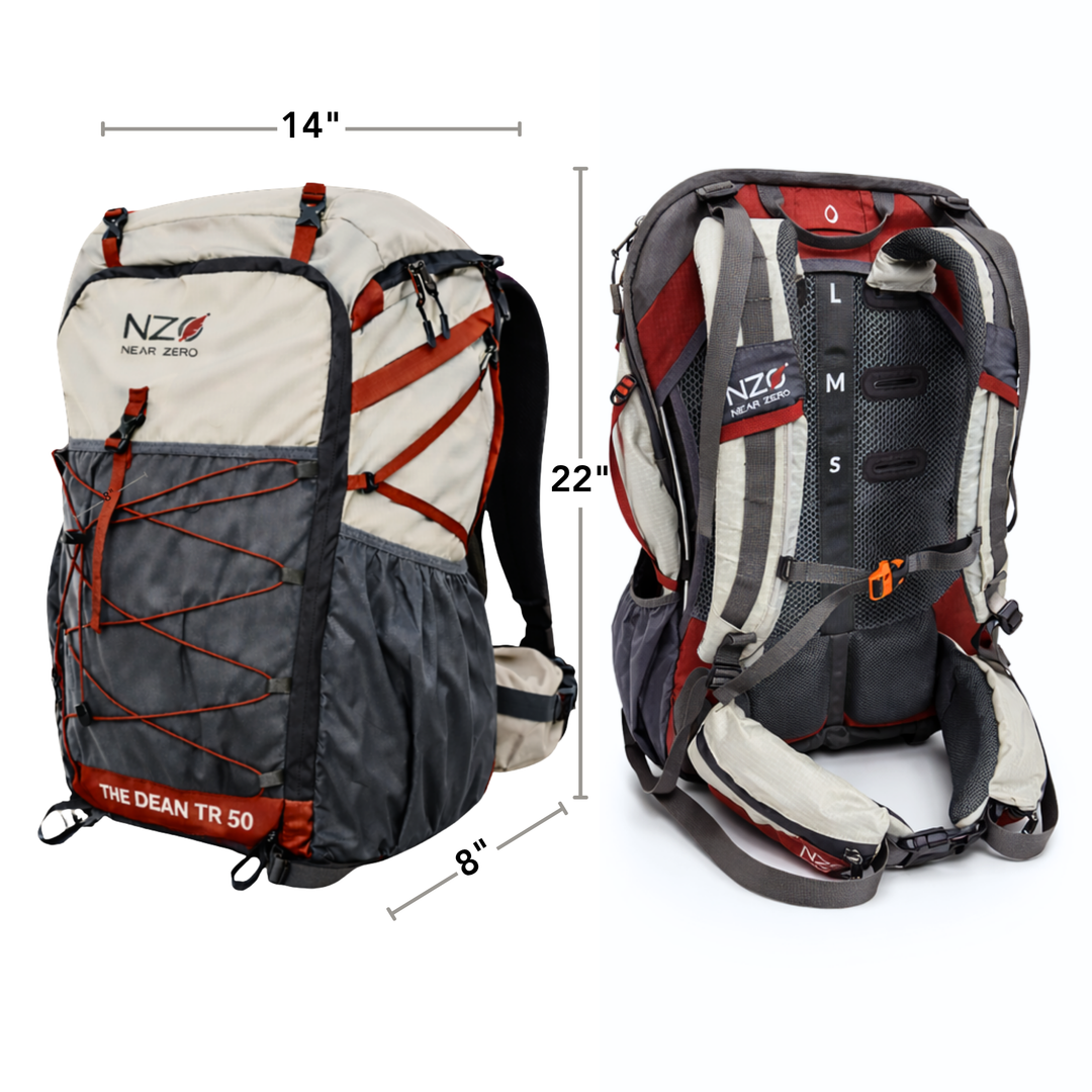 Near Zero Outdoor Gear THE DEAN™ Hiking Backpack 60L