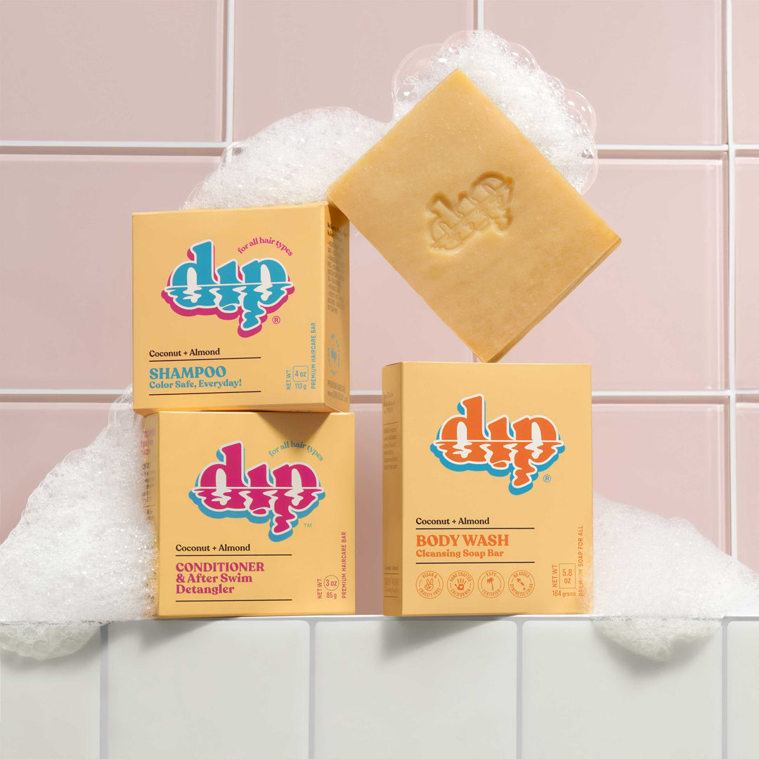 Body Wash Cleansing Soap Bar - Coconut & Almond