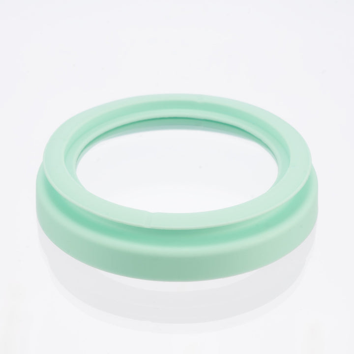 Glass Canister Set & Glass Lid - Diamond Blue